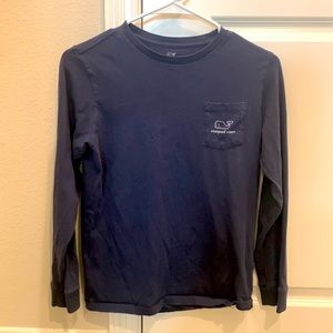 Vineyard Vines Navy Blue Long Sleeve